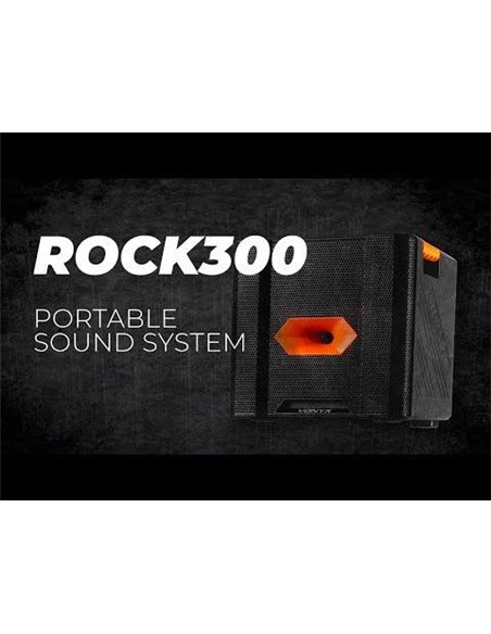 Vonyx ROCK300 Altavoz Portátil Bluetooth - Batería incorporada - 180W - 8"
