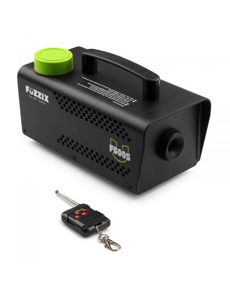 Fuzzix F500S Máquina de humo para fiestas 500 w con mando a distancia inalámbrico