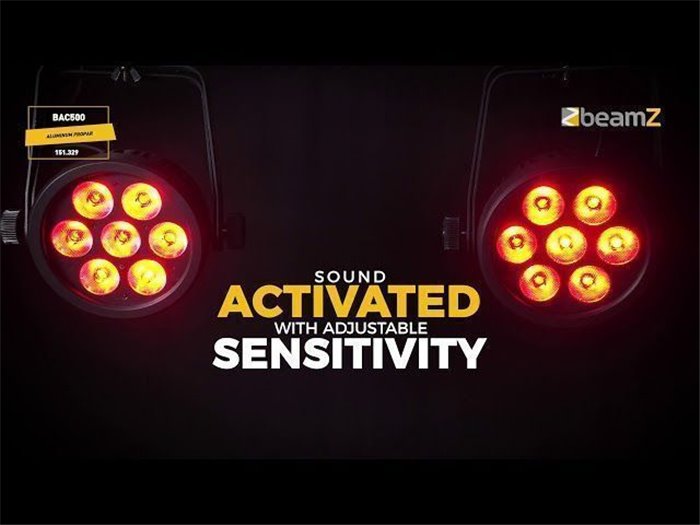 beamZ Pro BAC500 Foco Par profesional Aluminio
