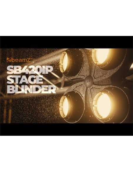 BeamZ SB420IP Stage Blinder IP65 WW/Amber