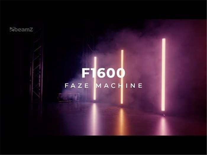 beamZ F1600 Maquina de niebla profesional en Flightcase