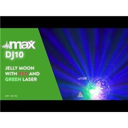 Max DJ10 Jelly Moon con Laser Rojo/Verde 2