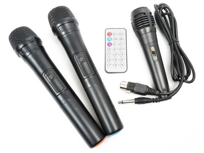 Vonyx ST100 MK2 Sistema de Sonido Portátil 8" Bluetooth/CD/MP3