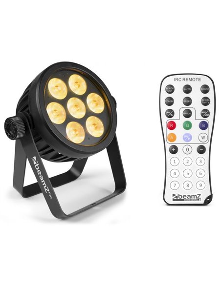 BeamZ Pro BAC503 Foco Par profesional con 7 leds de 10W RGBA DMX