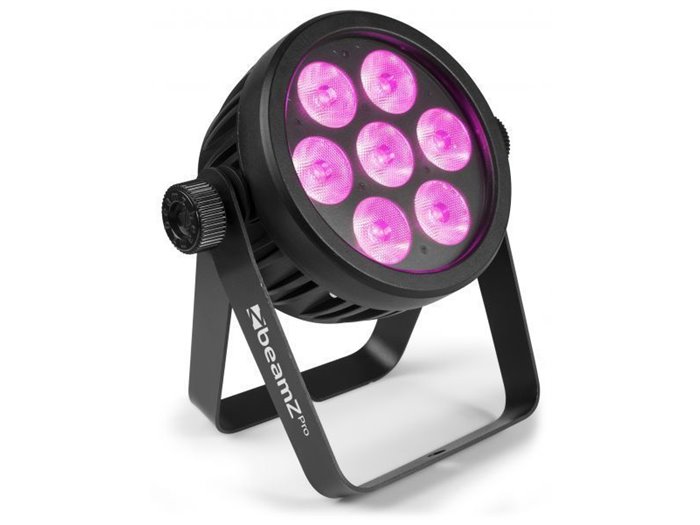 BeamZ Pro BAC503 Foco Par profesional con 7 leds de 10W RGBA DMX