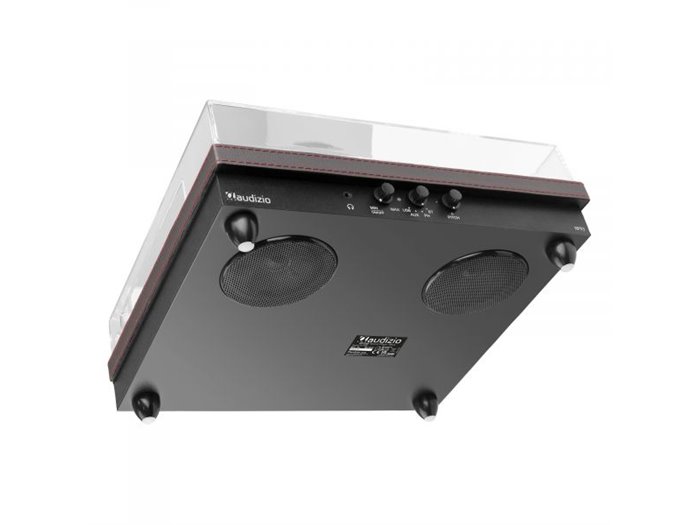 Audizio RP113B Tocadiscos con entrada/salida de Bluetooth - Gris oscuro