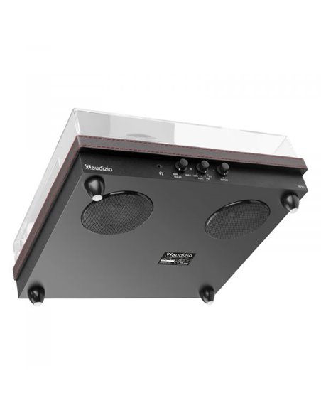 Audizio RP113B Tocadiscos con entrada/salida de Bluetooth - Gris oscuro