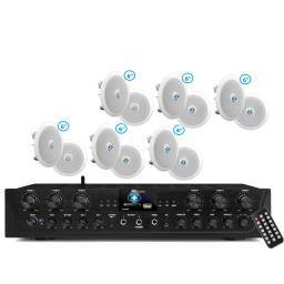 DALLAS 12X6 - HILO MUSICAL EN CASA  6 zonas - 12 altavoces techo 6 pulgadas - 1