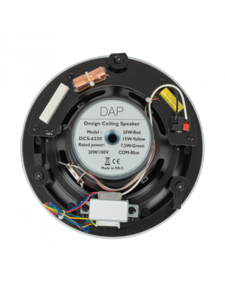 DAP Audio DCS-6230 Altavoz para techo de diseño de 2 vías de 6" y 30 W - 3