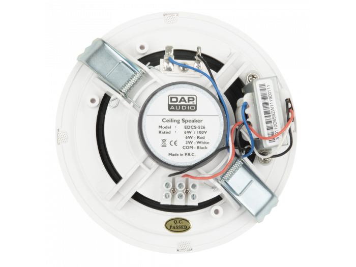 DAP Audio EDCS-526 White Altavoz Techo 5 Pulgadas - 2