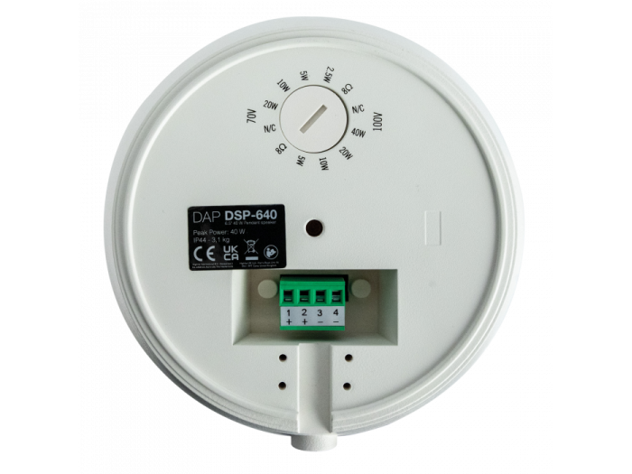 DAP Audio DPS-640 Blanco Altavoz colgante pasivo de 6,5" - 4