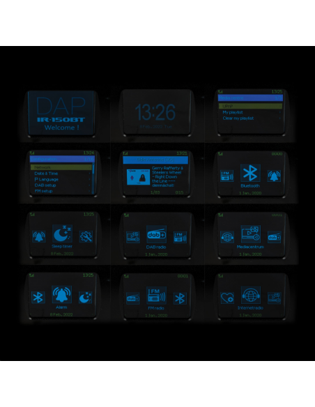 DAP Audio PA-5500TU Radio por Internet 1U con amplificador de 480 W - 4