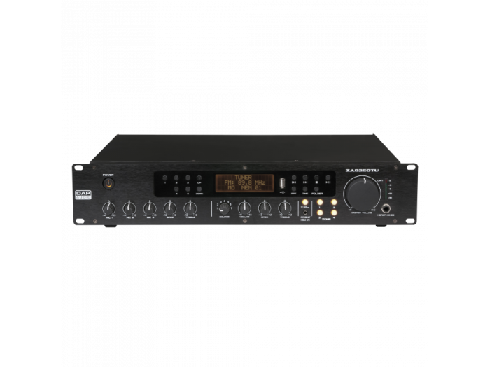 DAP Audio ZA-9250TU Amplificador de Zonas 100V - 1