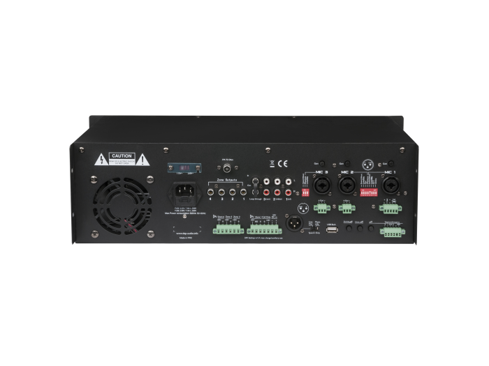 DAP Audio ZA-9250VTU Amplificador de Zonas 100V - 2