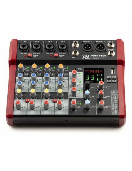 PDM-Y601 Mezclador de estudio 6-Ch - 3
