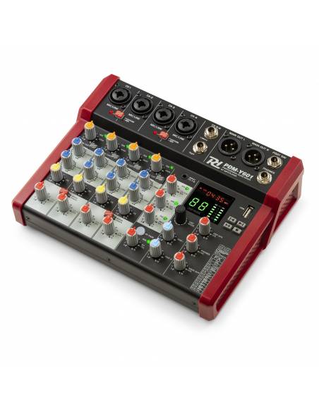 PDM-Y601 Mezclador de estudio 6-Ch - 4