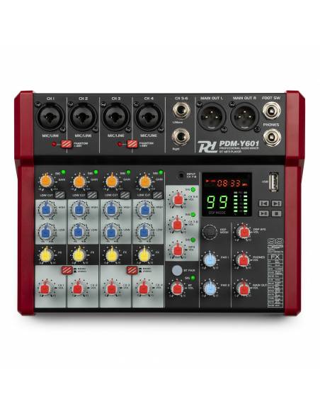 PDM-Y601 Mezclador de estudio 6-Ch - 10