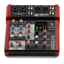 Power Dynamics PDM-Y401 Mezclador de estudio 4-Ch 172653 2