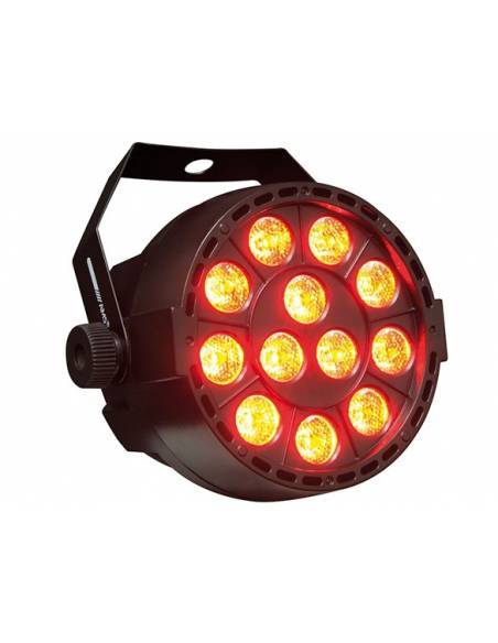 AMS FOCO PAR 36 BU -12 Leds de 3w RGB - 1