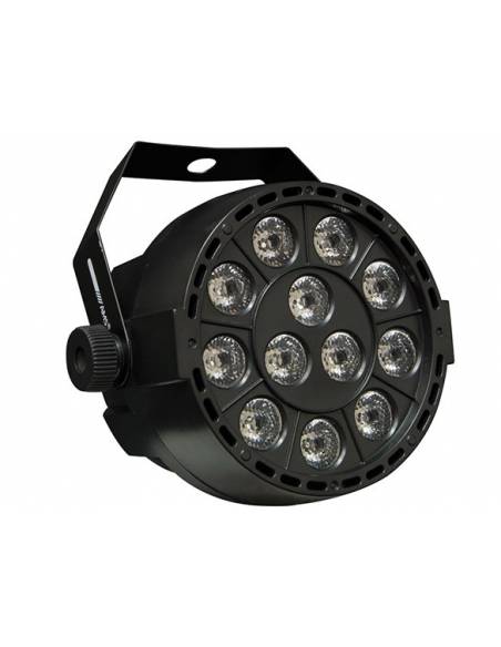 AMS FOCO PAR 36 BU -12 Leds de 3w RGB - 4