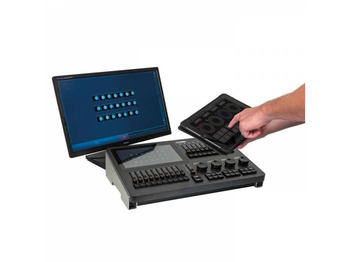 LAMPY 20 1U Consola DMX con 20 faders y 1 Universo - 5