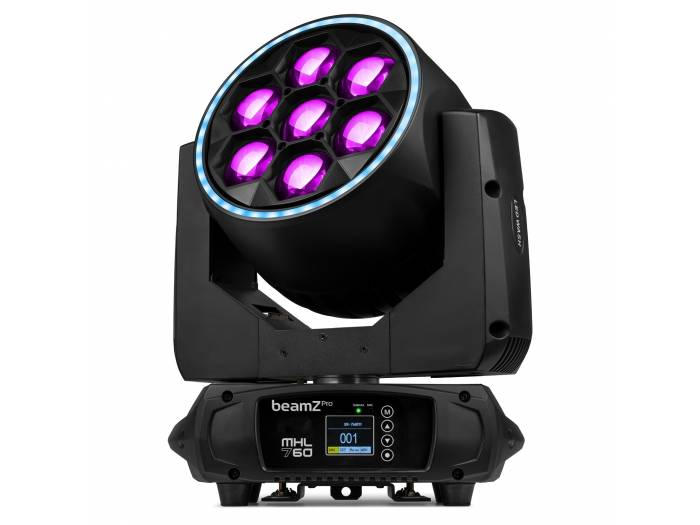 MHL760 Cabeza móvil con Zoom 7x 60W 2 piezas en Flightcase - 2