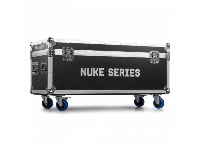 beamZ Pro FLCNL04 Flightcase para 4 NUKE - 1