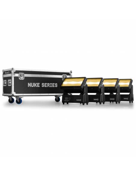 beamZ Pro FLCNL04 Flightcase para 4 NUKE - 3