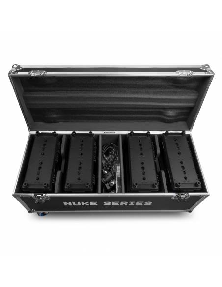 beamZ Pro FLCNL04 Flightcase para 4 NUKE - 4