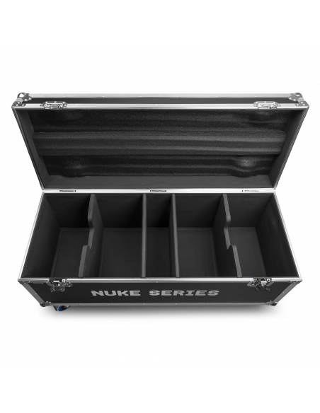beamZ Pro FLCNL04 Flightcase para 4 NUKE - 5