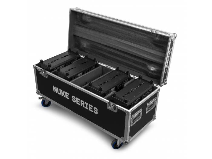 beamZ Pro FLCNL04 Flightcase para 4 NUKE - 7