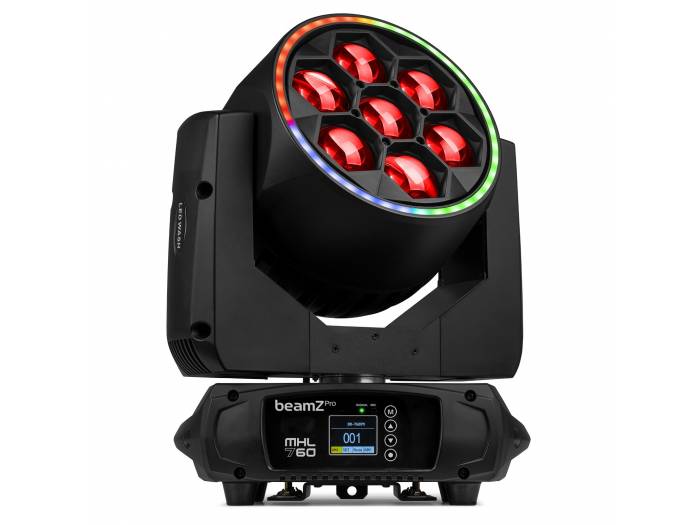 beamZ Pro MHL760 Cabeza móvil LED con Zoom 7x 60W - 1