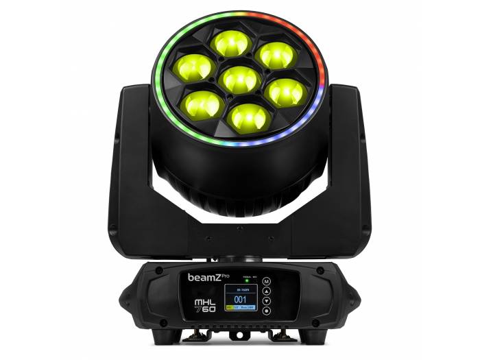 beamZ Pro MHL760 Cabeza móvil LED con Zoom 7x 60W - 3