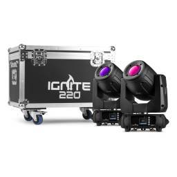 beamZ Pro IGNITE220 Cabeza móvil 220W 2pcs en Flightcase - 1