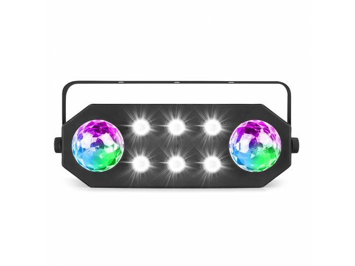 BeamZ StrobeMoon 2-in-1 efecto para fiesta con 2 leds de 12W RGBAWP y mando a distancia - 2