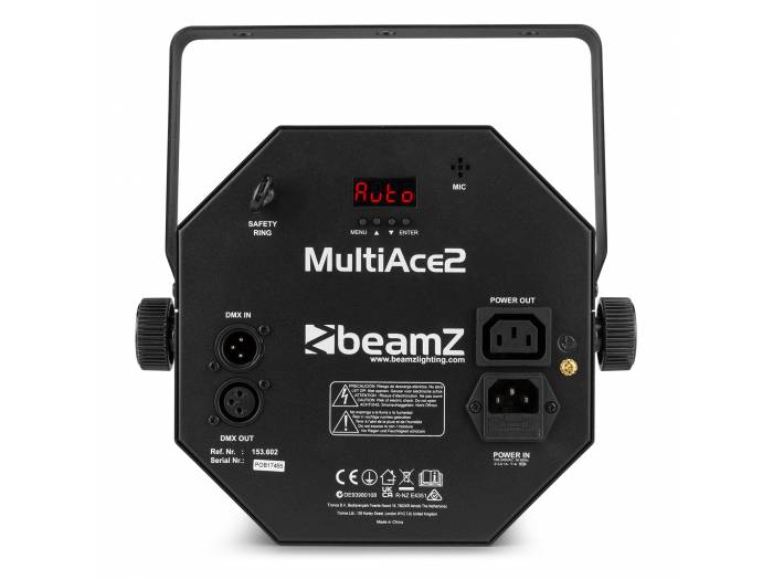 beamZ MultiAce2 Efecto LED 2-en-1  153602 - 9