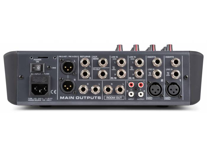 Power Dynamics PDM-S604 Mezclador analogico 6 canales Profesional - 5