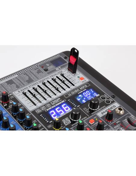 Power Dynamics PDM-S1604 Mezclador analogico 16 canales Profesional - 4