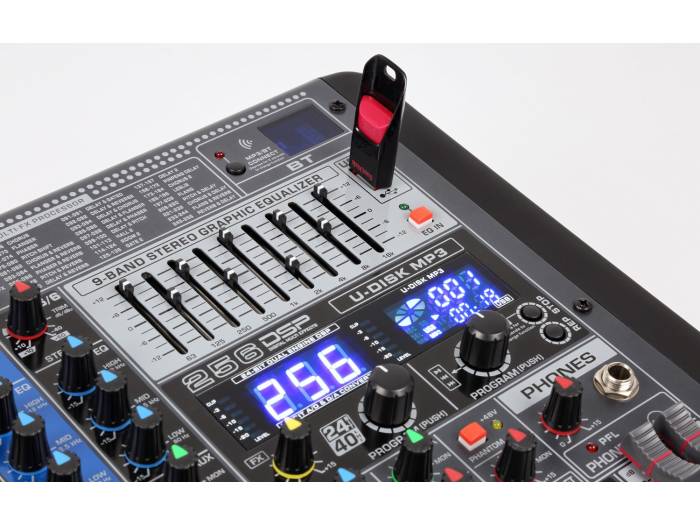 Power Dynamics PDM-S1204 Mezclador analogico 12 canales Profesional - 7