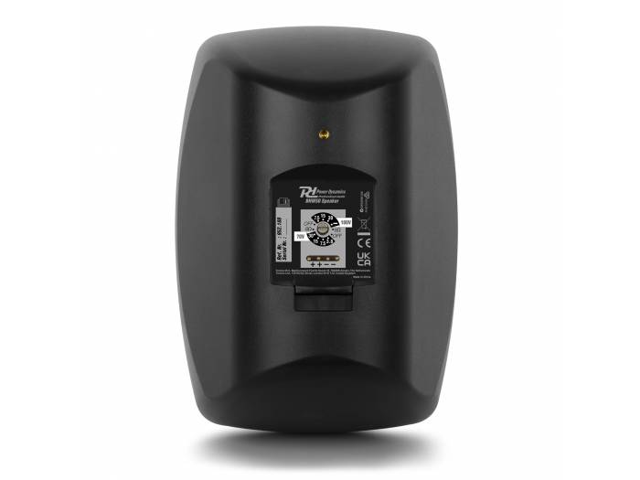 Power Dynamics BHW50BK Conjunto de altavoces Interior/Exterior 5" 80W 100V Negro  952188 - 9