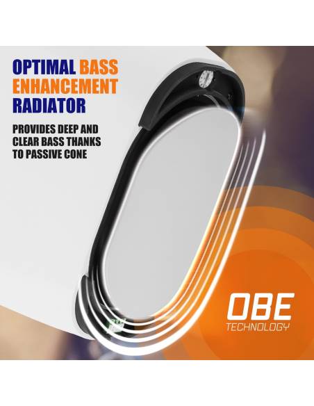 Power Dynamics BD80TW Altavoz para interior/exterior IPX5. 70v/100v o 8 Ohmios - 12