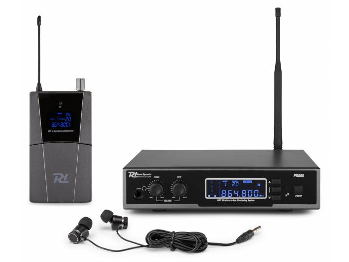 Power Dynamics PD800 Sistema de monitor In Ear UHF - 16