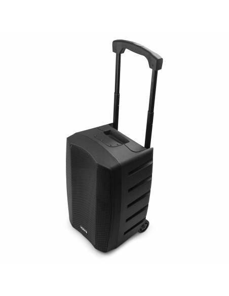 Vonyx VSP200 Altavoz portátil bluetooth de 10” 200W 2 micrófonos inalámbricos SD USB MP3 - 9