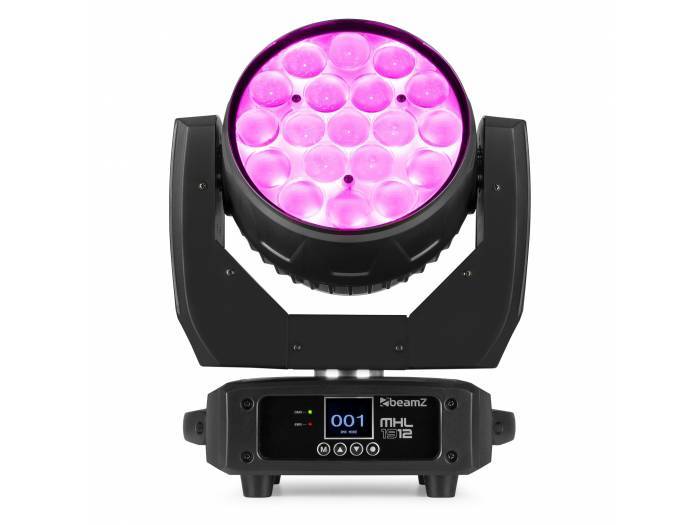 beamZ MHL1912 Cabezal móvil wash con zoom  150122 - 4