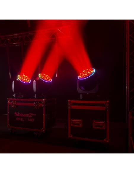 beamZ Pro MHL1940 Cabeza móvil LED Zoom 19x40W 2 unidades en Flightcase  150105 - 14