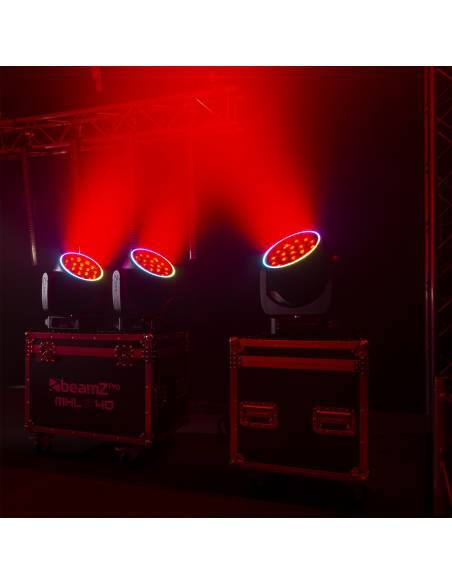 beamZ Pro MHL1940 Cabeza móvil LED Zoom 19x40W 2 unidades en Flightcase  150105 - 15