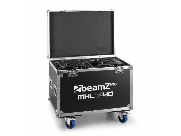 beamZ Pro MHL1940 Cabeza móvil LED Zoom 19x40W 2 unidades en Flightcase  150105 - 7