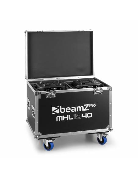 beamZ Pro MHL1940 Cabeza móvil LED Zoom 19x40W 2 unidades en Flightcase  150105 - 7