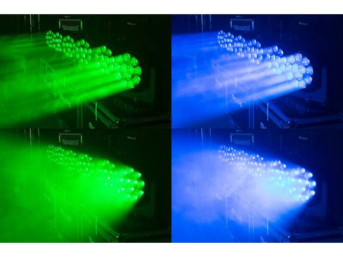 beamZ Pro MHL1240 Cabeza Movil LED Zoom 12x40W 2 piezas en Flightcase  150101 - 9