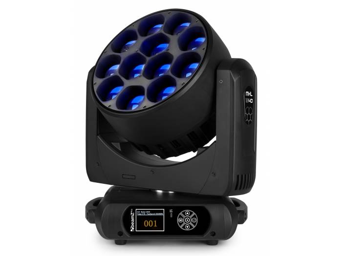 beamZ Pro MHL1240 Cabeza Movil LED Zoom 12x40W 2 piezas en Flightcase  150101 - 3